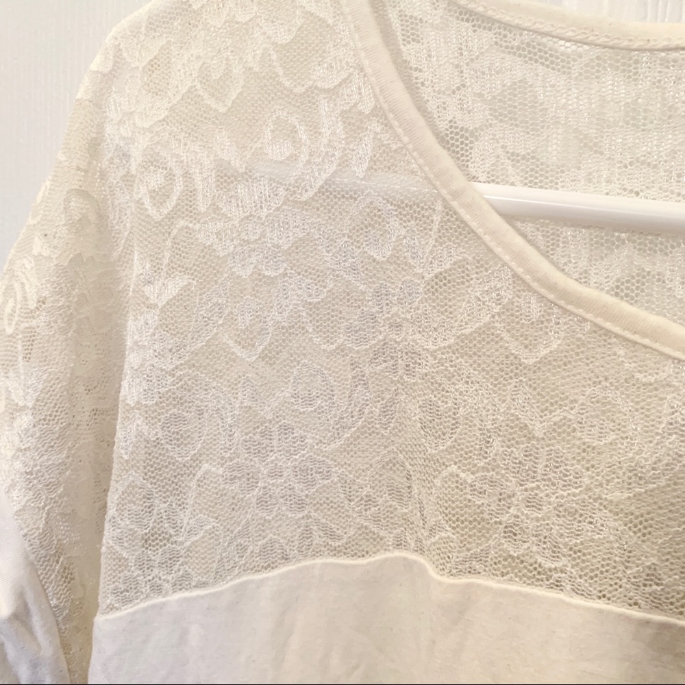 Boxy lace top - Picture 2 of 4